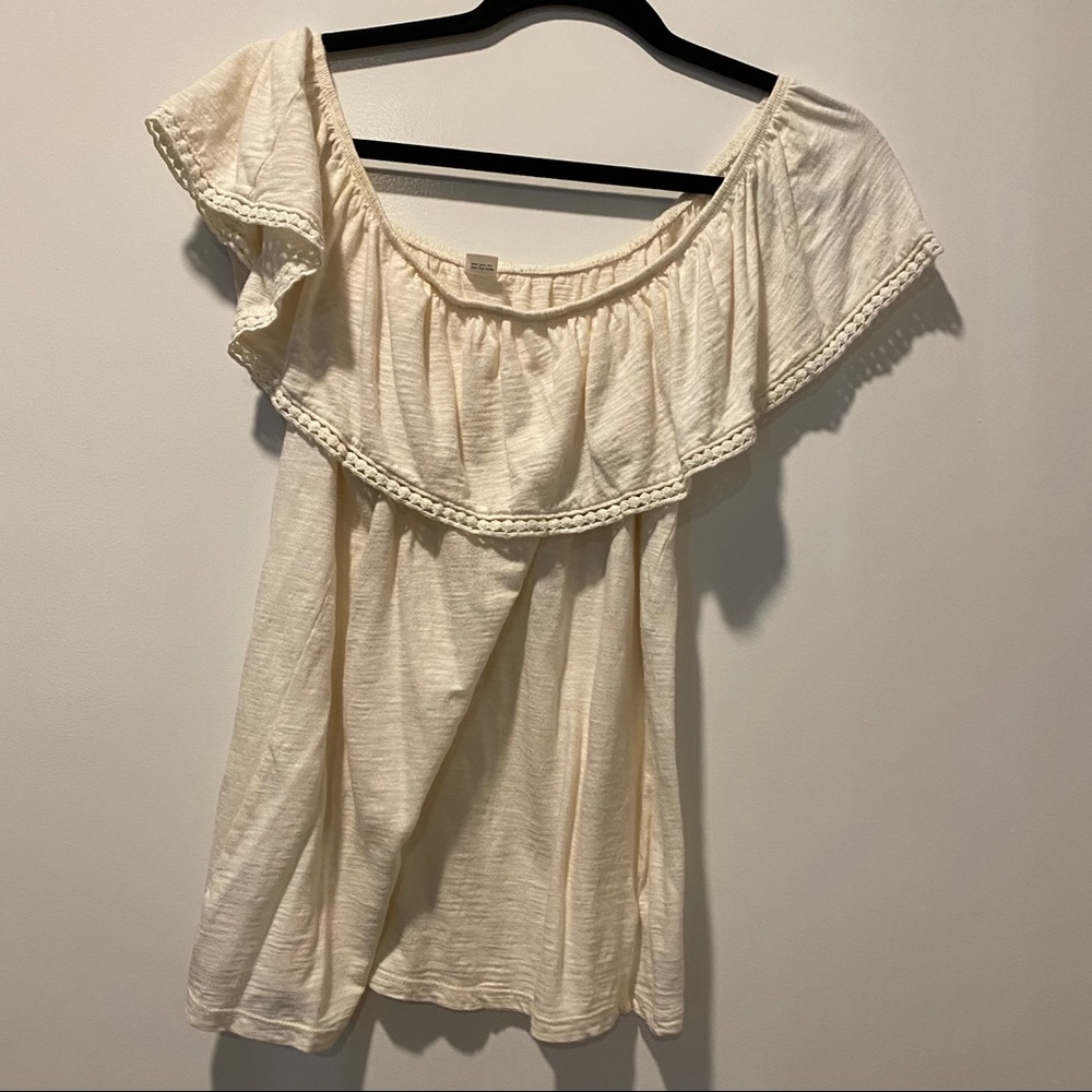 Off the shoulder top